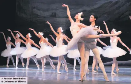  ??  ?? &gt; Russian State Ballet &amp; Orchestra of Siberia