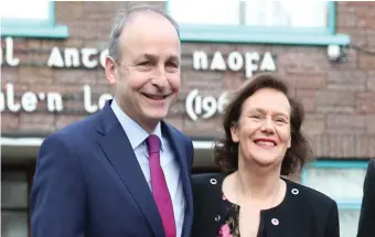  ??  ?? Seo chughainn an Taoiseach, Micheál Martin, an chéad taoiseach ó Chorcaigh ó ré Jack Lynch