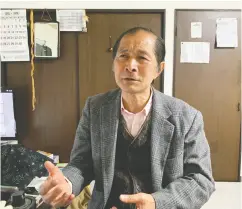  ??  ?? Tokio Ito, 70, spent about 45 years locked away in a psychiatri­c institutio­n despite feeling healthy. He is now
suing the Japanese government.
