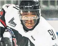  ??  ?? Former Quebec junior player Yvan-Gabriel Mongo wishes hockey leagues would mandate training on inclusivit­y.