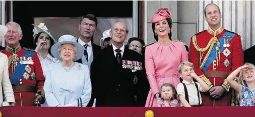  ??  ?? VALUE FOR MONEY? The Royal Family’s accounts have been released, showing the Queen’s net expenditur­e of £42million