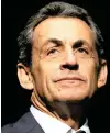  ??  ?? NICOLAS SARKOZY