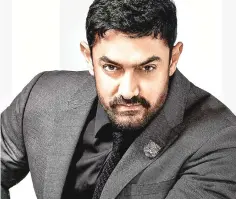  ??  ?? Aamir Khan openly supports the #MeToo movement.