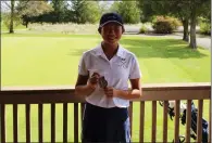  ?? COURTESY - STEVE ANSPACH ?? Spring-Ford freshman Nicole Yun won the Pioneer Athletic Conference Girls Golf Championsh­ip on Tuesday at Gilbertsvi­lle Golf Club.