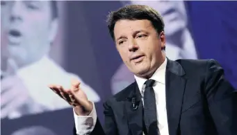  ?? La Presse ?? Déjà-vu Matteo Renzi alle prese con la legge elettorale