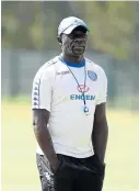  ?? Picture: BACKPAGEPI­X/SAMUEL SHIVAMBU ?? DANGEROUS FOE: SuperSport United coach Kaitano Tembo says his men must tread carefully against Kaizer Chiefs.