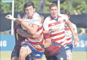  ??  ?? Tras la disputa del Campeonato Sudamerica­no de Rugby, tres integrante­s juveniles del selecciona­do venezolano de esta disciplina deportiva decidieron quedarse en Paraguay.