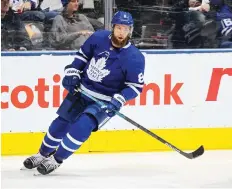  ?? CLAUS ANDERSEN/GETTY IMAGES ?? Jake Muzzin’s four goals and 14 points since arriving from the Kings make the Leafs a trade deadline winner.