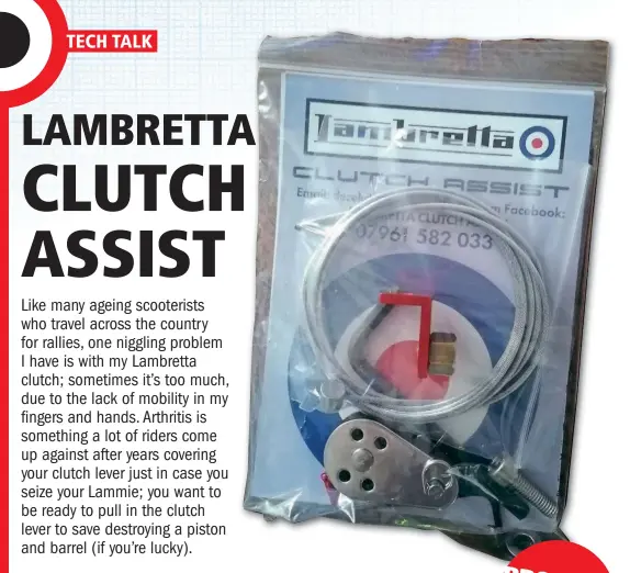 LAMBRETTA CLUTCH ASSIST PressReader