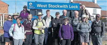  ?? PHOTOS: CCT ?? West Stockwith Lock where the canal joins the River Trent.