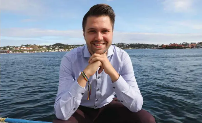  ?? FOTO: MORTEN UGLUM ?? Leder i Fremskritt­spartiets ungdom Bjørn-Kristian Svendsrud ønsker en radikal omlegging av norsk velferdspo­litikk..