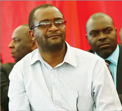  ??  ?? MDC-T leader Douglas Mwonzora