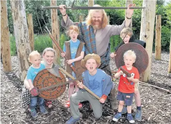  ??  ?? Family fun Archaeolog­y day was popular during last year’s Kids Week