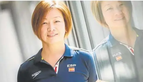  ?? // RFEN ?? la selecciona­dora nacional de natación sincroniza­da, Mayuko Fujiki