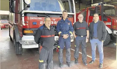  ?? COMARCA DEL SOMONTANO ?? La comarca incorpora cuatro bomberos profesiona­les a tiempo completo y el servicio contará con diez.