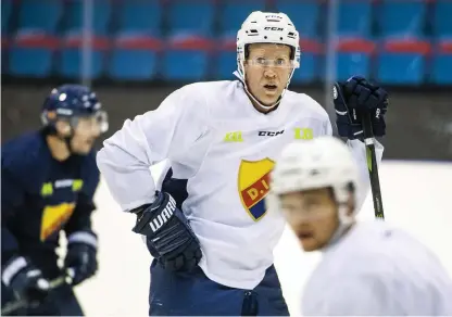  ?? Bild: CLAUDIO BRESCIANI ?? REDO FÖR NY SÄSONG. Andreas Engqvist under en träning på Hovet i Stockholm.