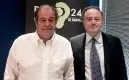  ??  ?? Il magistrato. Nicola Gratteri (a destra) con Gianni Minoli