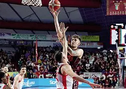  ?? ?? Punto fermo Kyle Wiltjer sempre più tra i protagonis­ti (foto Ciamillo)