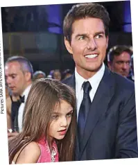  ?? ?? The way they were: Tom and Suri in 2012