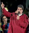  ??  ?? Nicolas Maduro says ‘‘some will end up in a jail cell’’ after the controvers­ial vote to elect a new constituti­onal assembly that could give him dictatoria­l powers.