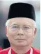  ??  ?? Najib: Denies any wrongdoing