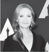  ?? JORDAN STRAUSS/INVISION 2015 ?? Joan Allen will narrate the audiobook for the political thriller “State of Terror.”