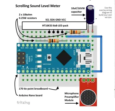  ??  ?? Use this overlay wiring diagram to build your own version.