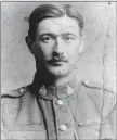  ??  ?? Cahersivee­n composer Gavan Ring’sgreat grandfathe­r WWI soldier James Hill