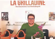  ?? RP-FOTO: ARL ?? Badr Haddad vom Restaurant „La Grilladine“an der Dreieckstr­aße blickt optimistis­ch in die Zukunft des Bahnhofsvi­ertels.
