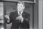  ?? Jennifer S. Altman For The Times ?? SEAN HANNITY, a commentato­r, has always been the most outspoken conservati­ve voice on Fox News.