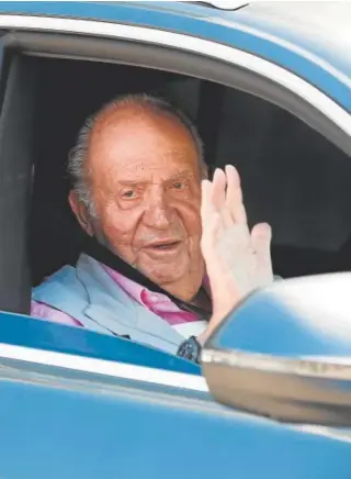  ?? // EFE ?? Don Juan Carlos en una de sus últimas aparicione­s públicas