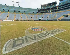  ?? USA TODAY ?? A general view of Lambeau Field is seen before a divisional round playoff game between the Packers and Seahawks on Jan. 12 in Green Bay, Wis.