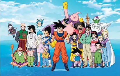  ?? FOTOS ?? Dragon Ball Super se transmite en Japón desde 2015, aunque solo hasta la semana pasada se empezó a ver en Latinoamér­ica.