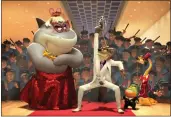  ?? DREAMWORKS ANIMATION ?? The animated film “The Bad Guys” brought in another $16.1 million in its second weekend in theaters.