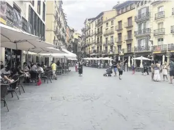  ?? DIEGO SAZ ?? Teruel. La plaza del Torico, centro neurálgico de la ciudad.