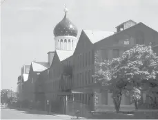  ?? COURANTFIL­E PHOTO ?? The East Armory is the signature structure that houses a CREC magnet high school program on the second floor. One CREC high school in Hartford closed early Friday after a COVID-19 case was discovered.