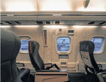  ?? GETTY IMAGES ?? American Airlines empezará a usar el producto para desinfecta­r el interior de sus aviones.