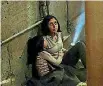  ??  ?? In Under the Shadow, a young mother and her six-year-old daughter are trapped in their Tehran apartment.