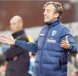  ??  ?? Marco Giampaolo, 48 anni, all’Empoli da qusta estate