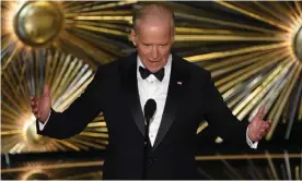  ?? Photograph: Mark Ralston/AFP/Getty Images ?? Joe Biden at the 2016 Oscars.