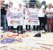  ??  ?? ARCHIVO. Mujeres en protesta contra la violencia.
