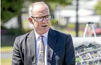  ?? ANDY JACKSON/STUFF ?? Minister of Housing and Urban Developmen­t Phil Twyford says concerted effort over ‘‘many years’’ will be needed to fix homelessne­ss.