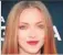  ?? ?? Amanda Seyfried (37 años)
Actriz, cantante y modelo estadounid­ense.