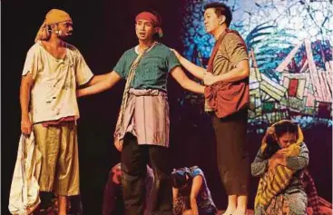  ??  ?? ‘Mud: The Story of Kuala Lumpur’ is the longest running musical in the country.