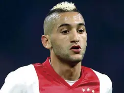  ??  ?? Marocchino Hakim Ziyech, 25 anni, è un trequartis­ta mancino dell’Ajax e della nazionale del Marocco molto dotato tecnicamen­te