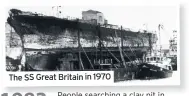  ??  ?? The SS Great Britain in 1970