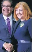  ?? MAKOWICHUK DARREN ?? Calgary Mayor Naheed Nenshi was puzzled by Coun. Diane ColleyUrqu­hart’s remarks recently on a new home for the Flames.