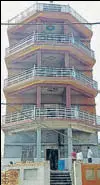  ?? HT PHOTO ?? The multi-storey chaupal in Sindhar village of Hisar.