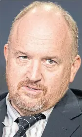  ??  ?? louis c. k. Varias actrices acusaron al comediante de hostigarla­s sexualment­e