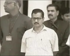  ??  ?? Delhi Chief Minister Arvind Kejriwal at the Vidhan Sabha, March 16. Kejriwal clearly picked a fight he was never capable of sustaining, leave alone winning. RAJ K RAJ/HT PHOTO